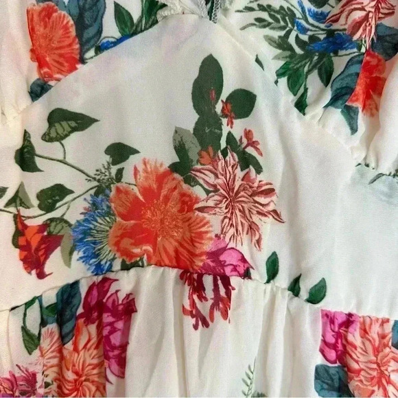 Flying Tomato Floral Dress with Ruffle Details - Picture 6 of 11